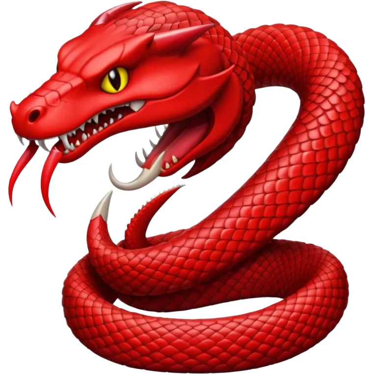 Devil snake emoji
