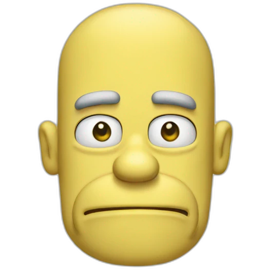 Homer simpon emoji