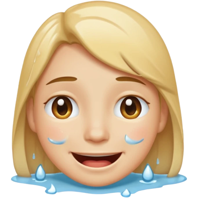 Smile tears emoji