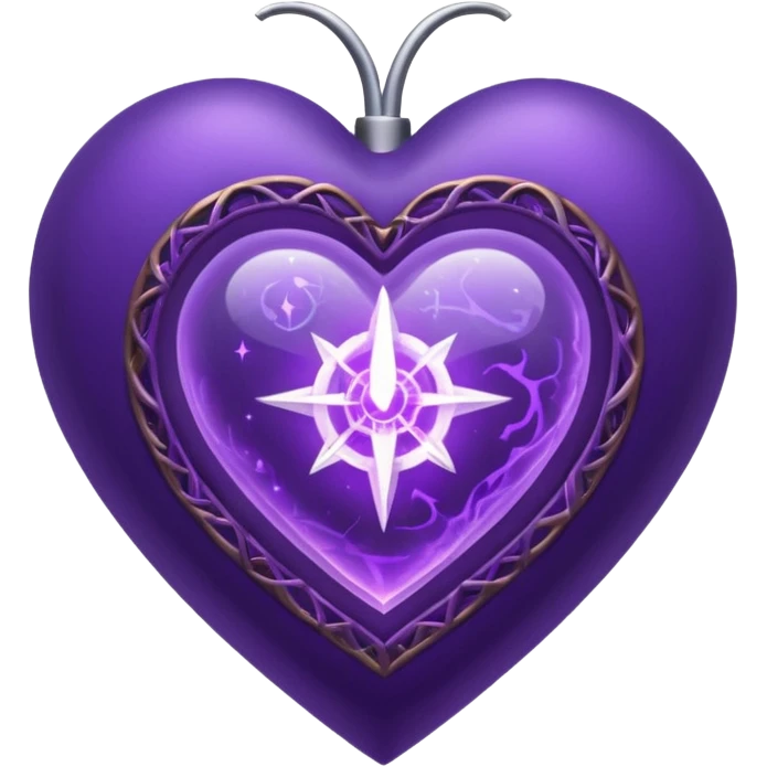 wizard themed heart emoji