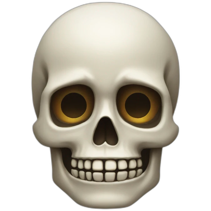 Calavera enojada emoji