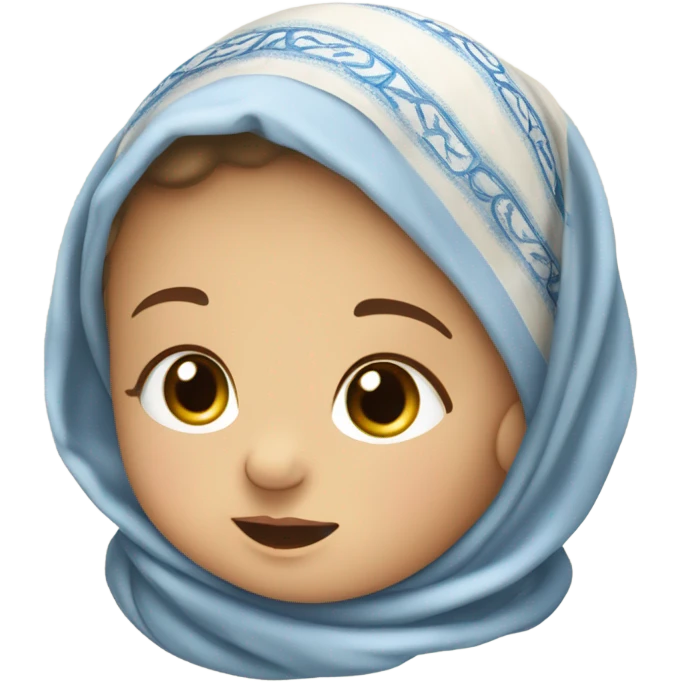 a newborn jewish baby emoji