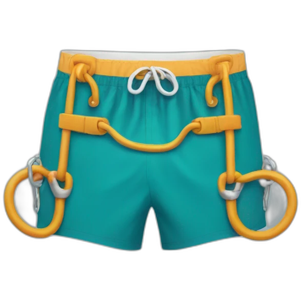 swimming trunks shackled emoji