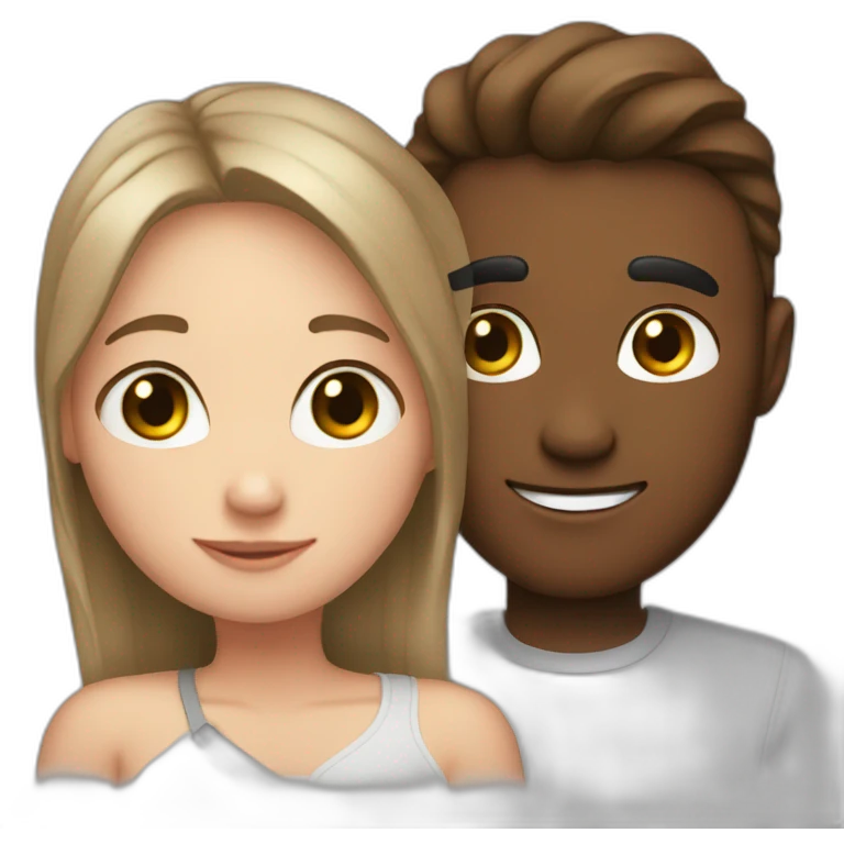 Sending hugs, fair complexion couples  emoji