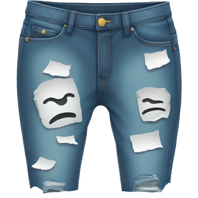 ripped jeans emoji