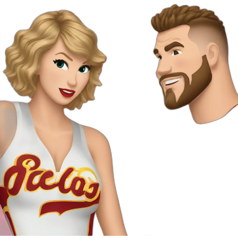 taylor swift and travis kelce emoji