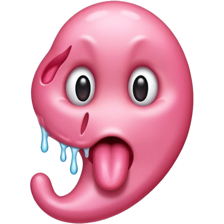 Long tongue  emoji