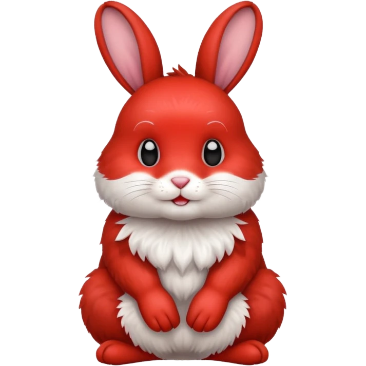 red full rabbit  emoji