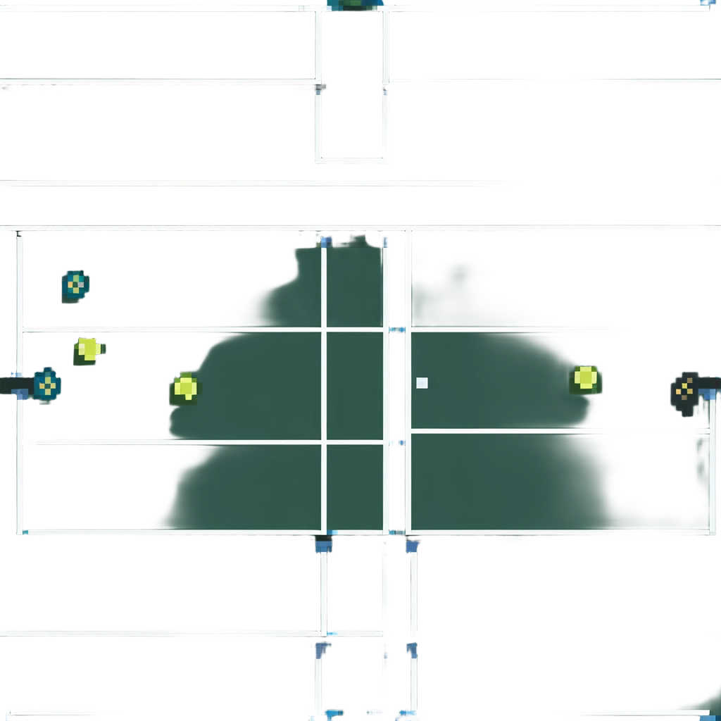 tennis court emoji