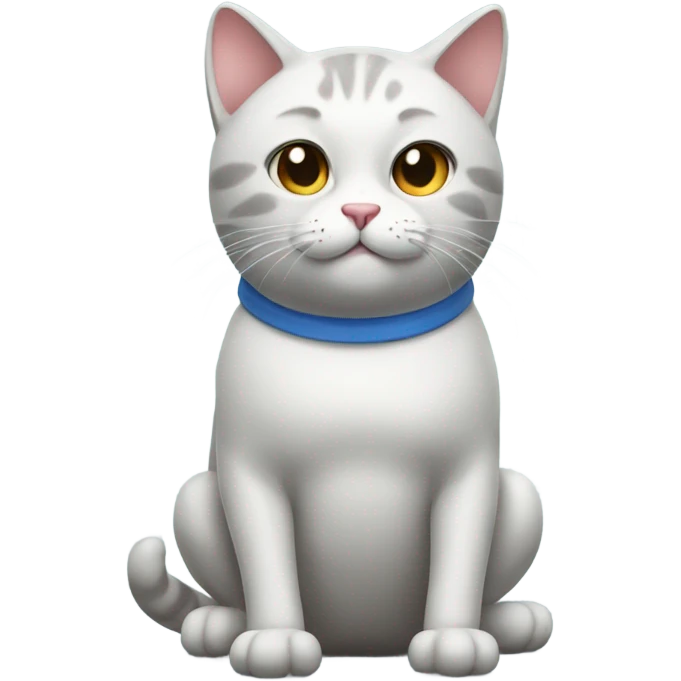 Cat in gym emoji