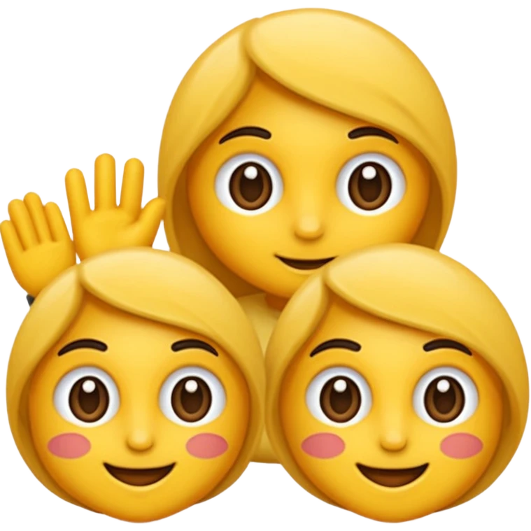 ایموجی آهو رو سرش پاپیون داره emoji
