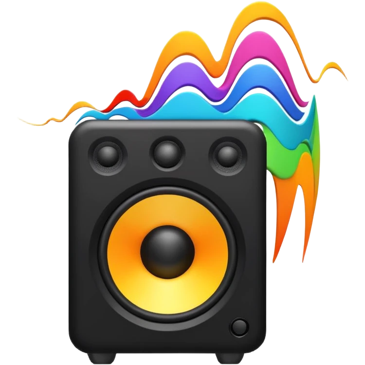 loud music emoji