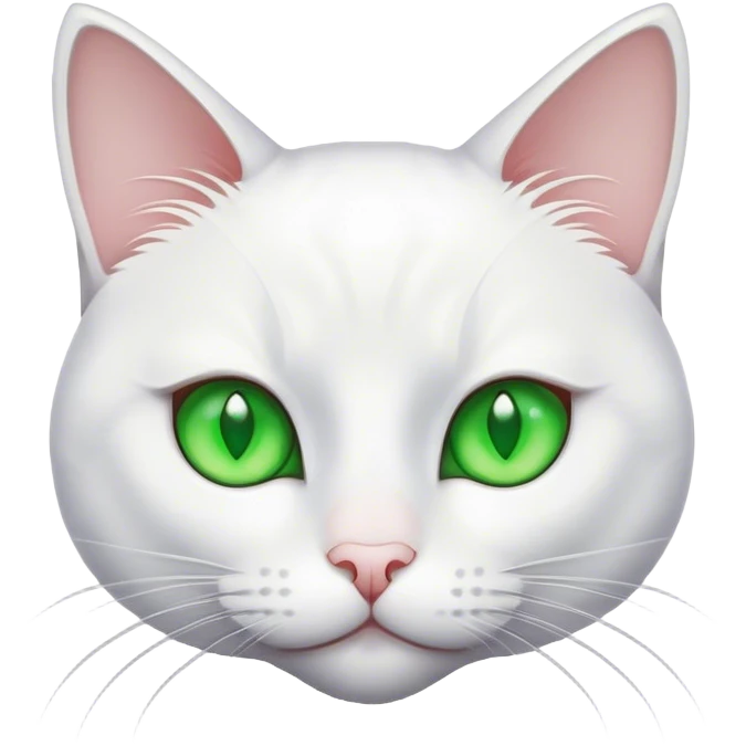 white cat emoji