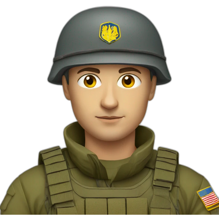 ukraine soldier emoji