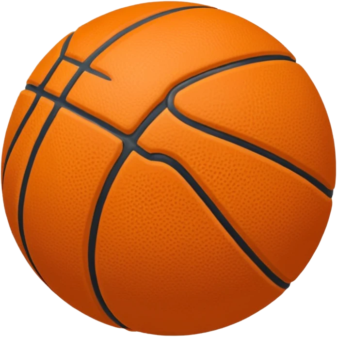 Faça um emoji de uma bola de Basquete branca e nela um símbolo de verificado emoji