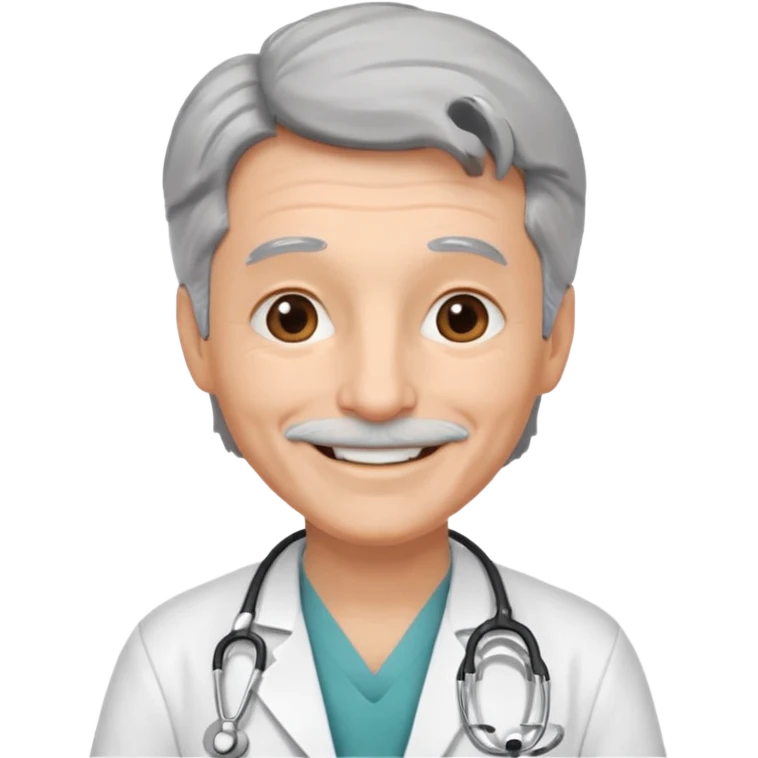 make an experienced doctor emoji  emoji
