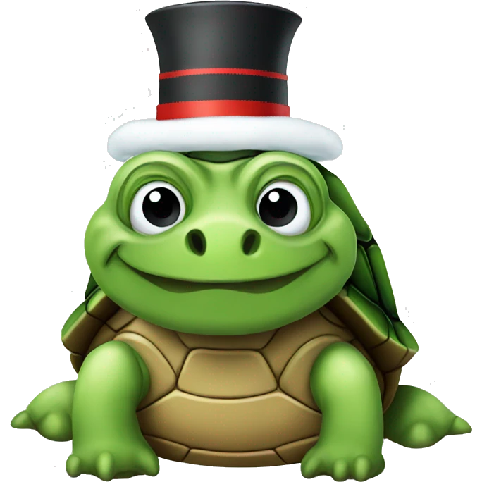 Snowman turtle  emoji