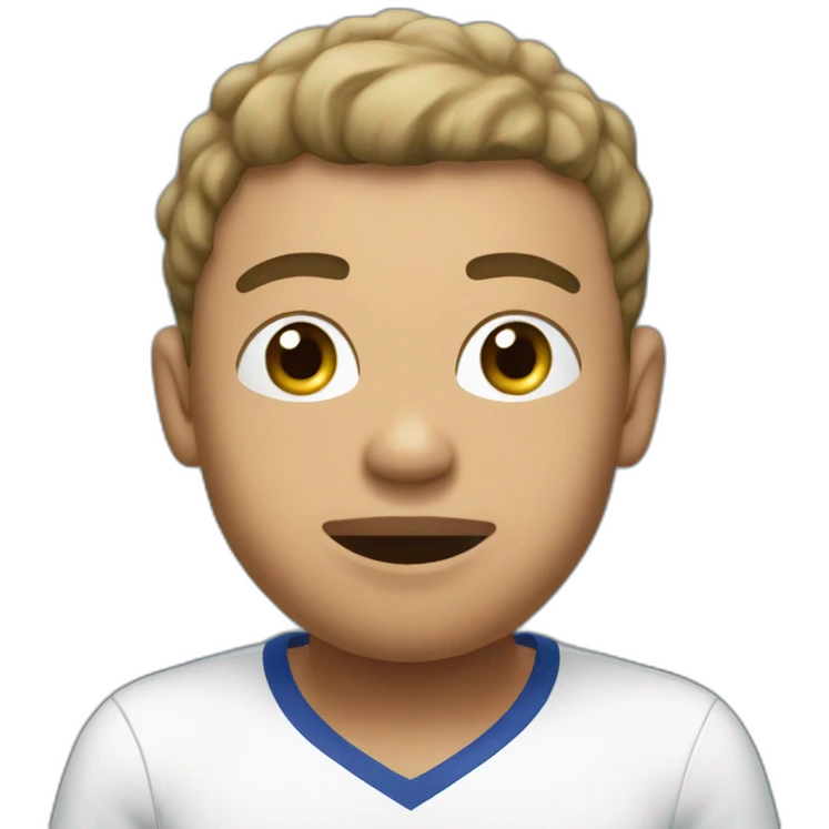 mbappé au toilette emoji
