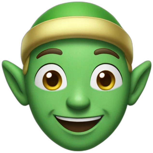 Dolby elf happy emoji