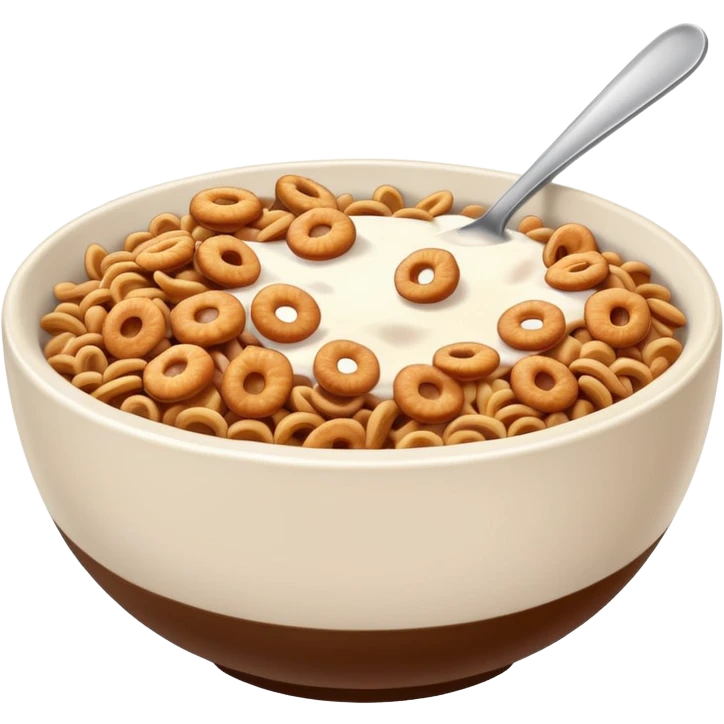 Brown cereal you hurt bowl emoji