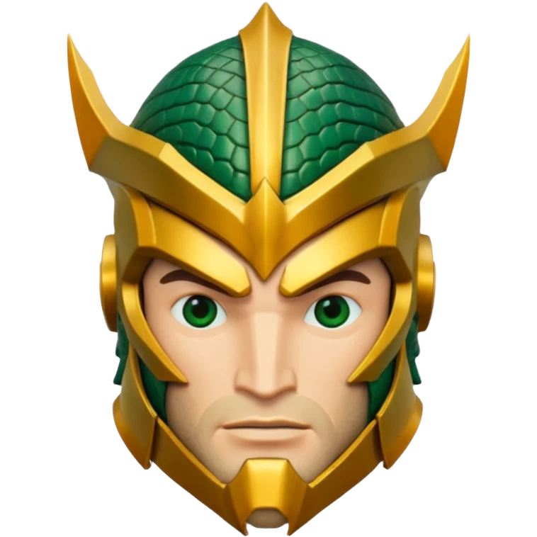 Aquamen head 3d emoji
