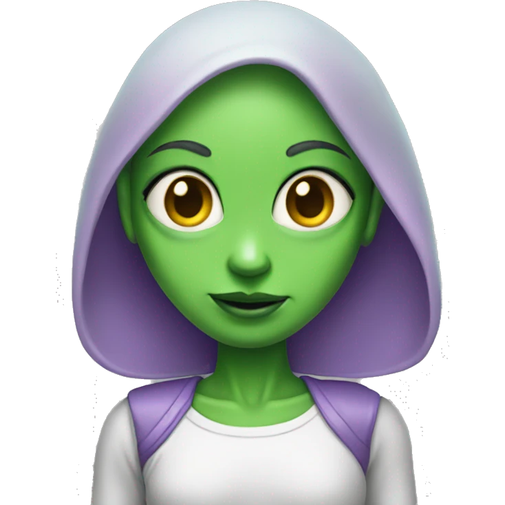 Alien girl  emoji