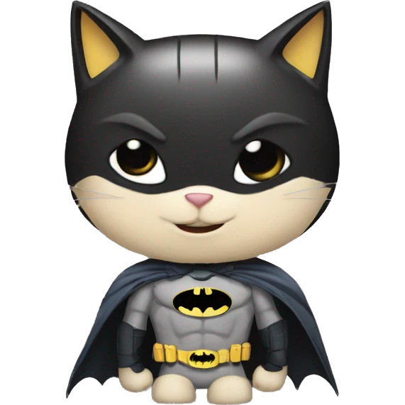 Batman in cat  emoji