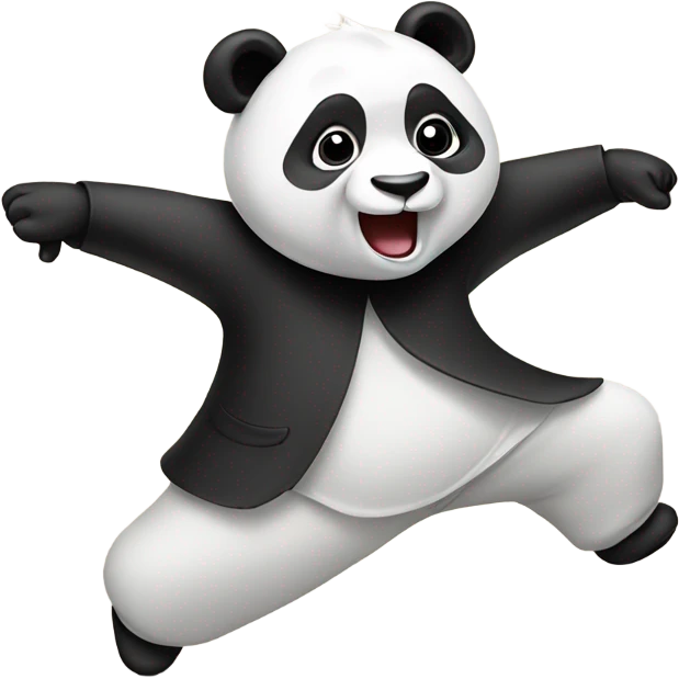Dancing panda  emoji
