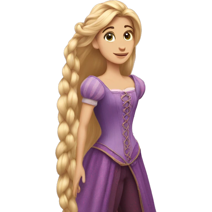 Rapunzel emoji