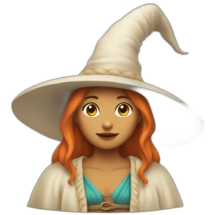 Conejo bruja emoji