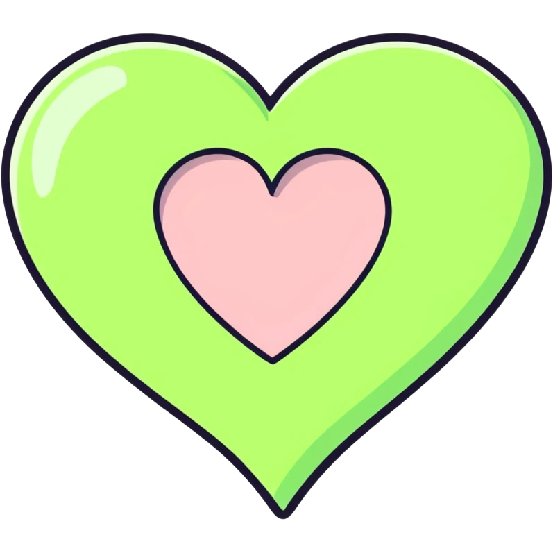 Corazón verde  emoji