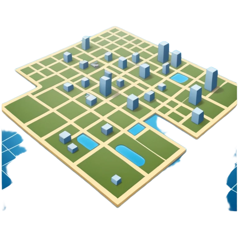 A detailed tactical map emoji
