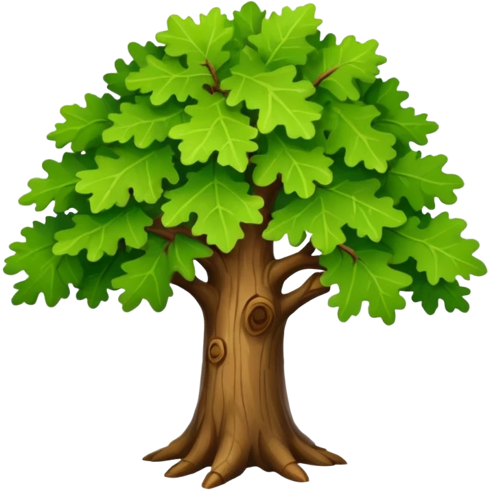 Oak Tree emoji