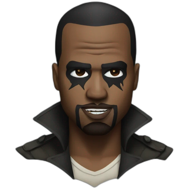 Kanye-West,joker emoji