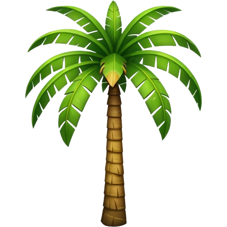 Palm tree no backgrpound emoji