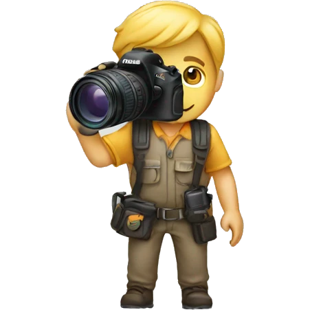 Photographer emoji