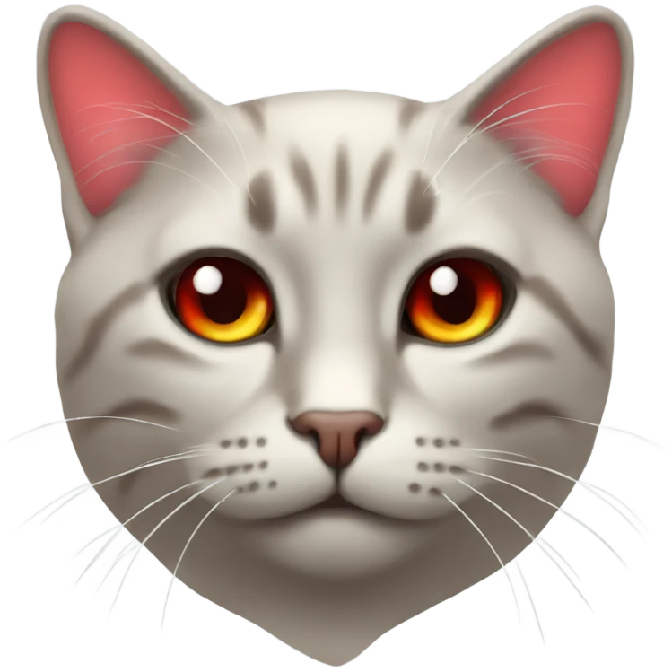 Red Laser for cat emoji