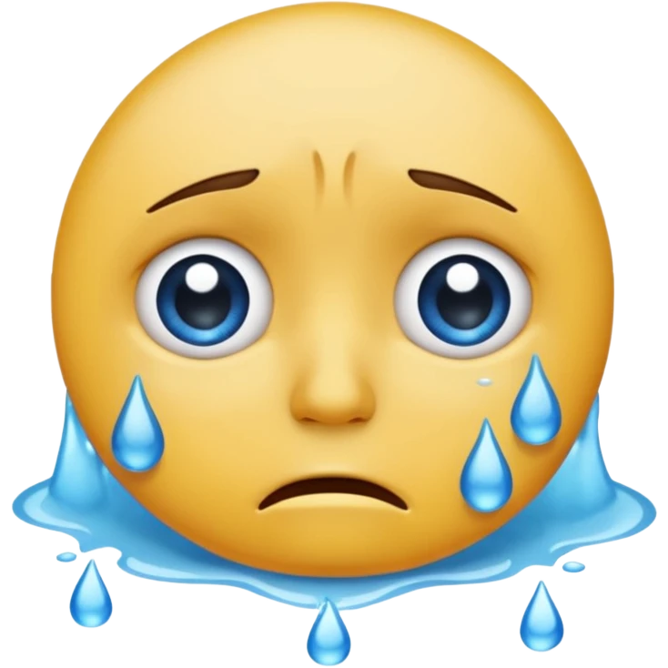 Üzgün gözleri dolan emoji emoji