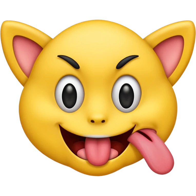 emoji with x eyes and tongue sticking out the side of its mouth emoji