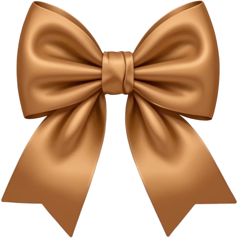 Light brown bow  emoji