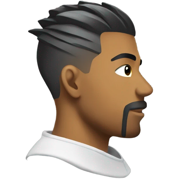 Low taper fade ninja emoji