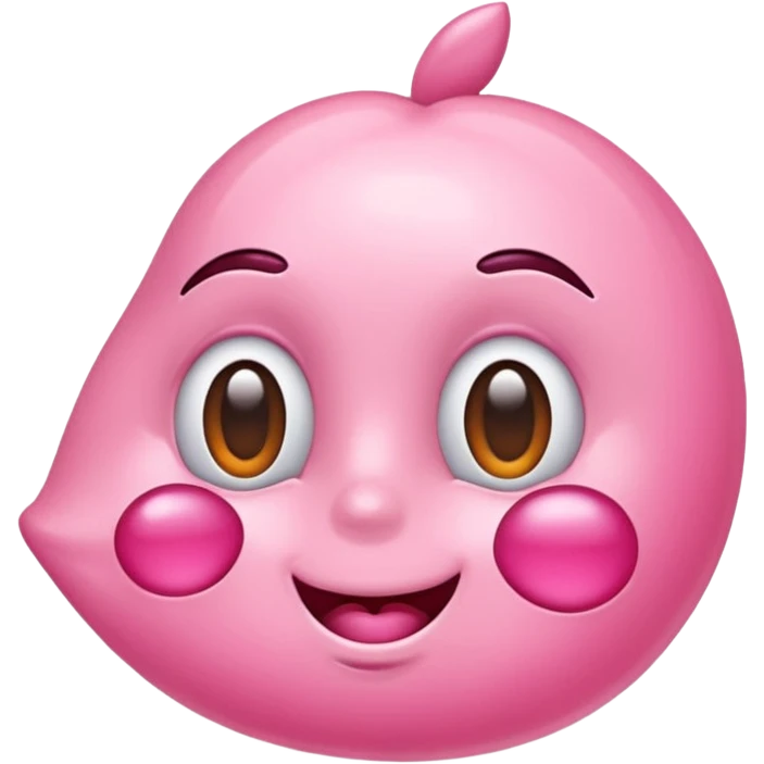 Bisous peche emoji