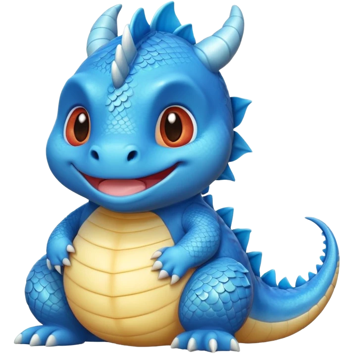 fat choncc baby blue dragon emoji