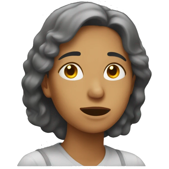una mujer durmiendo  emoji