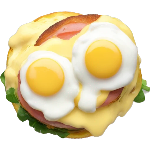 eggs benedict emoji