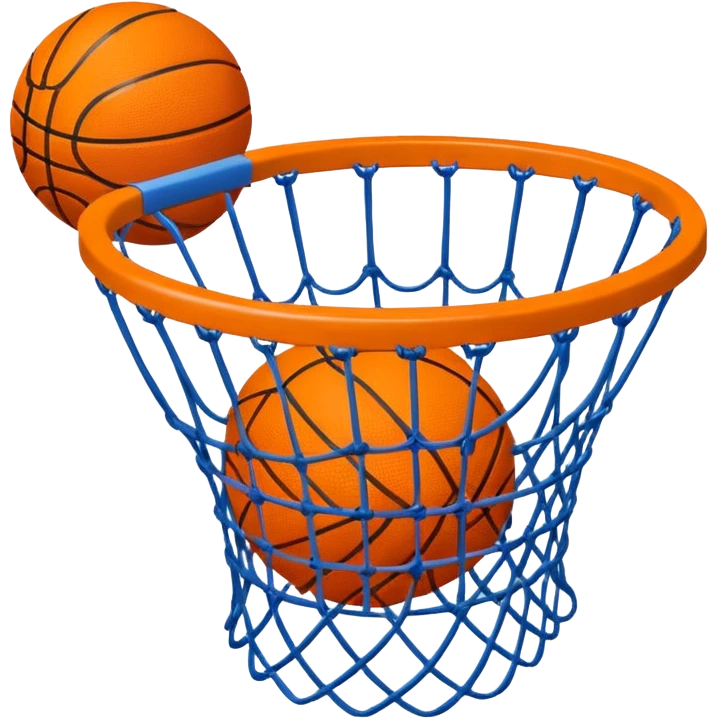 basketball basket emoji