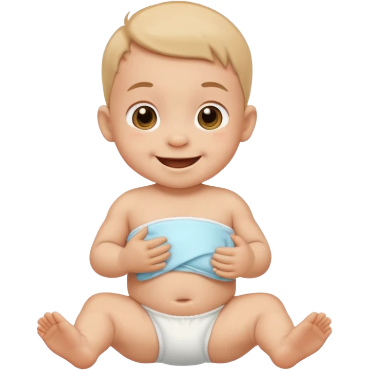 Can you show him in diaper? emoji