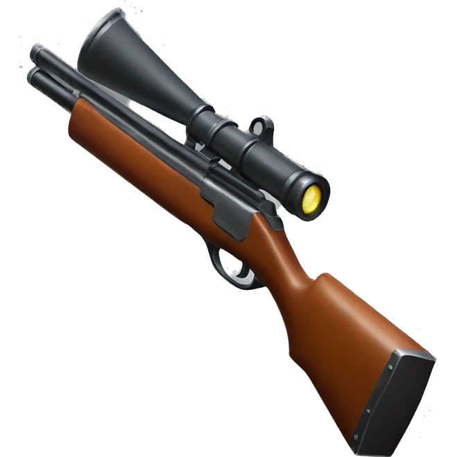 Fortnte shot gun  emoji