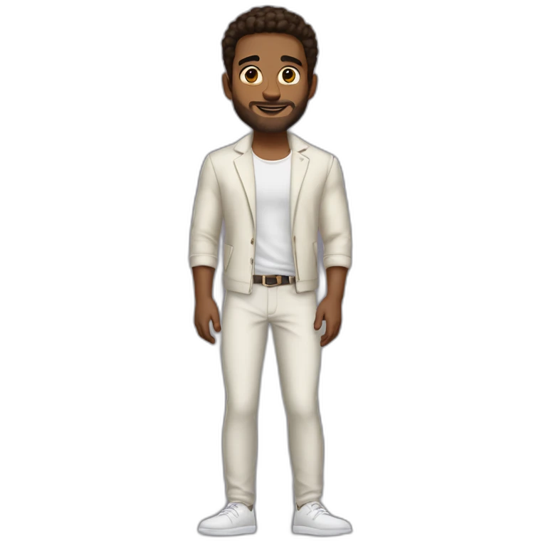 Lewis Smith as Perfect Tommy full body emoji