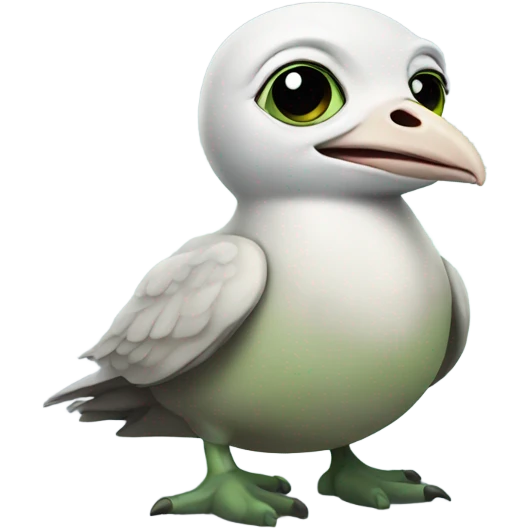 Yoda seagull emoji